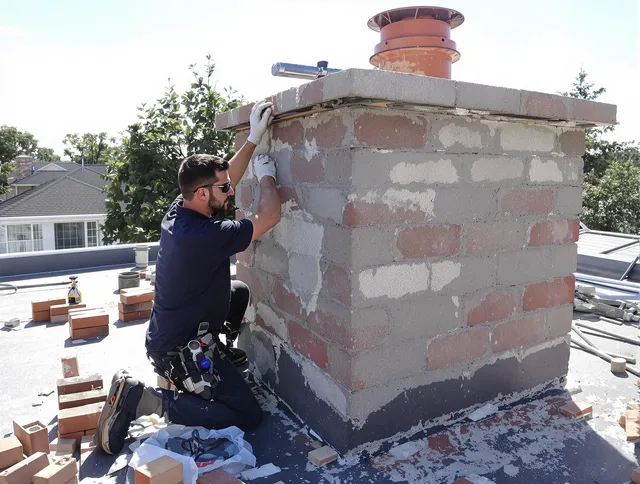 Advanced chimney repair process by Carver Chimney Sweep in Carver, MA